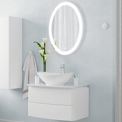 Corozo Мебель для ванной Вико 75 Z2 подвесная белая – фотография-1